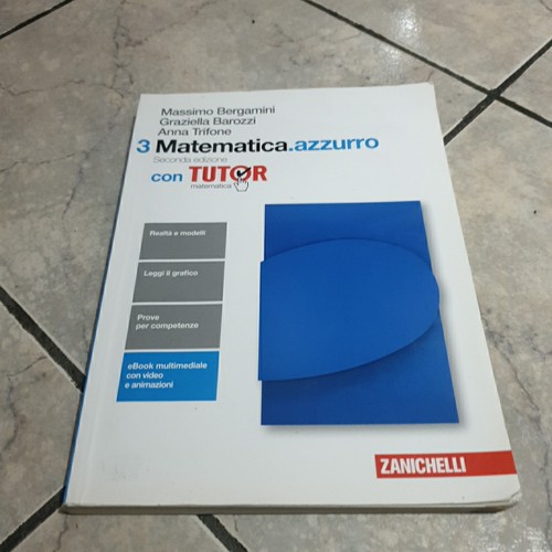 Matematica azzurro volume 3 - volume,