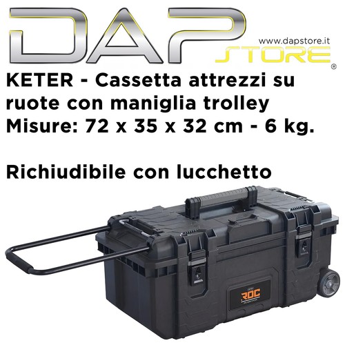 Keter roc pro gear grafite - -,