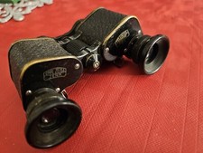 Vecchio binocolo teleater 3x carl zeiss Jena 215685 Da Collezione 