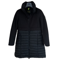 F**k giubbotto lungo donna taglia S capospalla nero