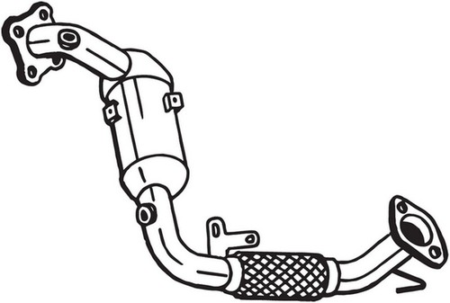 Catalizzatore per ford - cv,