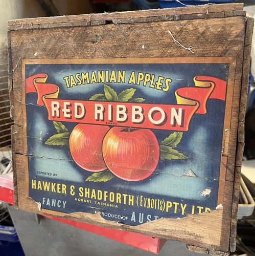 Vintage fruit wooden - wooden, crate