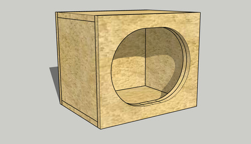 Custodia scatola subwoofer - custodia/scatola,