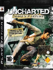 VIDEOGIOCO Playstation 3 Uncharted drake's fortune ITA usato ed. Naughty Dog B59