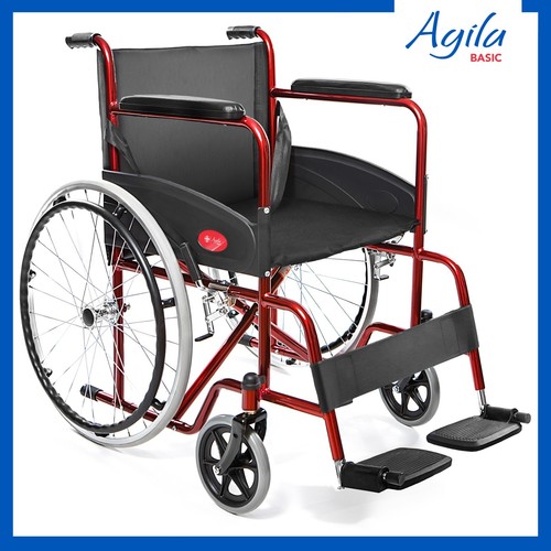 Sedia rotelle pieghevole - a,