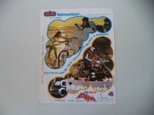 advertising Pubblicità 1977 BIMOTOR MOTO BIMM e MOTO AIM