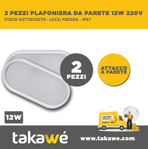 Pezzi plafoniera led smd 12w - 2,