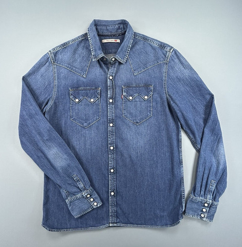 Levi denim western camicia - western,