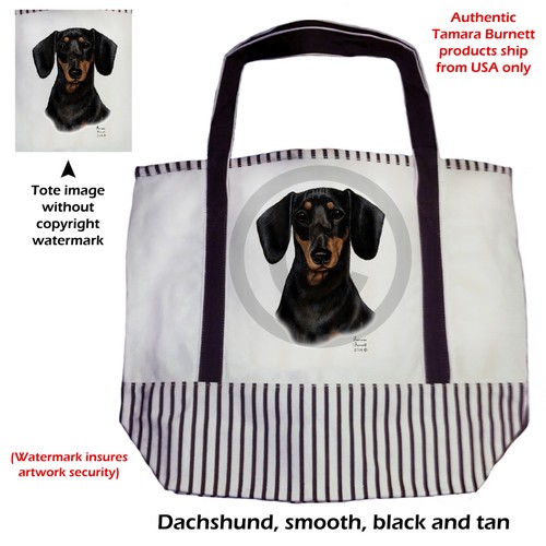 Borsa tote bassotto tela - borsa,