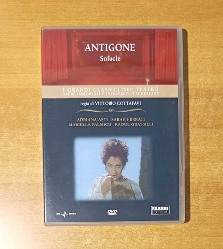 Dvd antigone sofocle - antigone,
