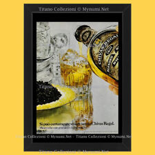 Anni '70  * Pubblicità Originale "Chivas Regal, Whysky e Caviale” Cornice