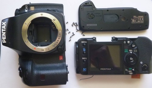 Pentax k10d corpo per ricambi - pentax,