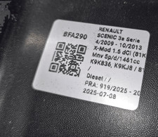 DX. RETROVISORE EST. REGOLAZ. ELETTR. per RENAULT SCENIC 3A SERIE XMod bfa290