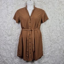 Abito camicia manica corta con