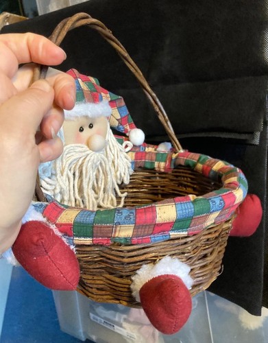Babbo natale cesto - babbo,