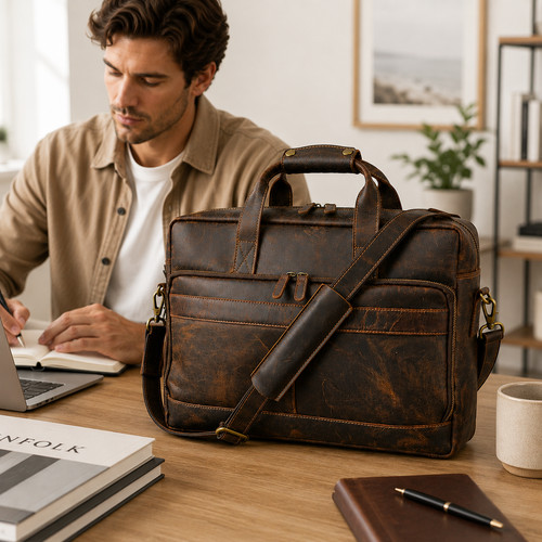 Borsa messenger per laptop