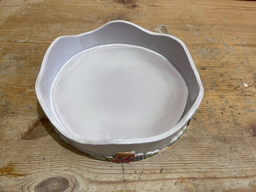 Vassoio rotondo ceramica - in,