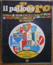  FASCICOLO SPECIALE IL PALLONE D'ORO DATI STATISTICI SERIE B CLASSIFICHE 1929/68
