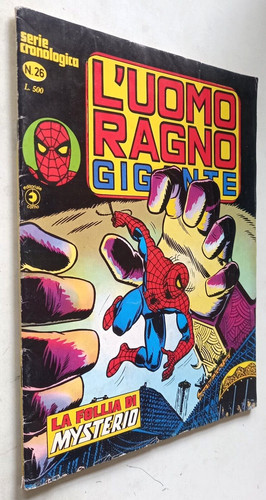 Uomo ragno gigante - l'uomo, gigante-serie