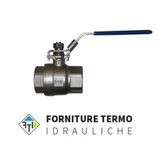 VALVOLA SFERA 3/4 passaggio TOTALE IN ACCIAIO INOX AISI 316 F/F -25°+180°