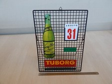 raro calendario perpetuo vintage originale birra Tuborg Ferraretto Milano