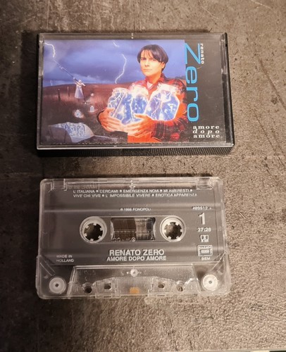 Musicassetta renato zero - musicassetta, amore