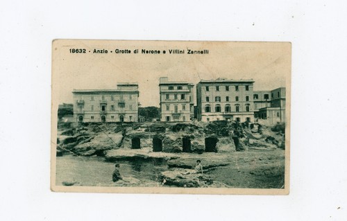 Cartolina anzio grotte - grotte, di