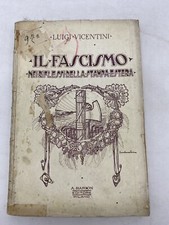 LUIGI VICENTINI IL FASCISMO