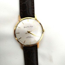 Orologio classico vintage Orient Grand Prix Special 25 Jewels placcato oro 14 carati