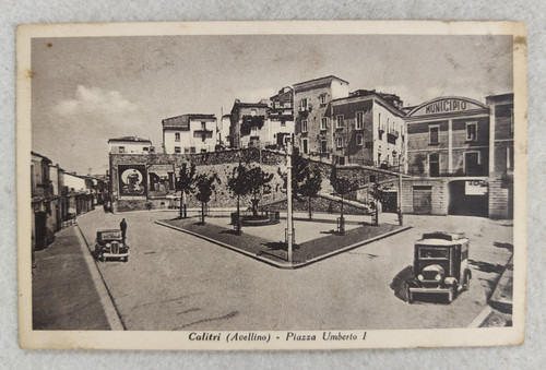 Cartolina avellino calitri - avellino,