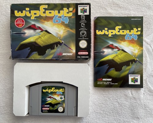 N64 wipeout completo di - wipeout, 64