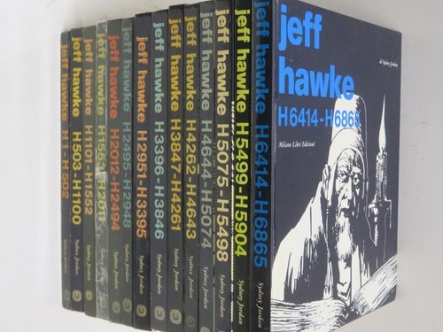 Lotto volumi jeff hawke - 14,