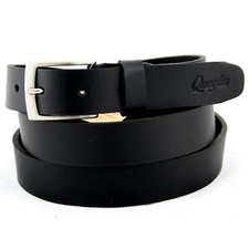 Cintura in Pelle Nera Taglie