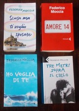 LOTTO 4 LIBRI FEDERICO MOCCIA