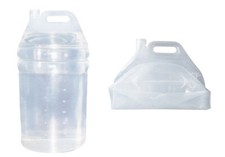 TANICA PIEGHEVOLE 15 LT DI EMERGENZA PER CAMPEGGIO ALIMENTI OLIO BENZINA (29135)