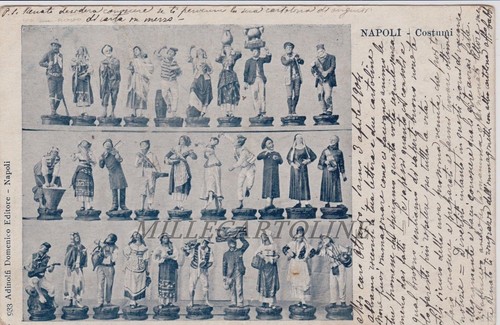 Napoli costumi 1904 - napoli:,