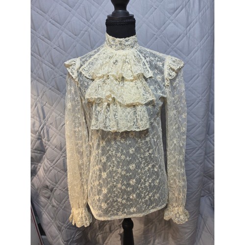 Camicetta jabot vintage - jabot,