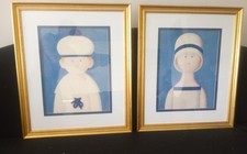 Coppia di stampe metà secolo