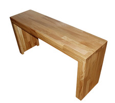 Panca panca in legno rovere