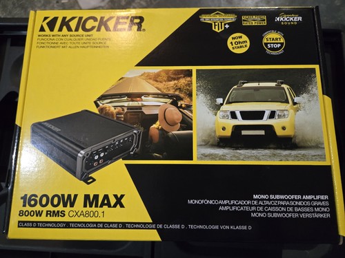 Kicker 1600w amplificatore car - 1600w,