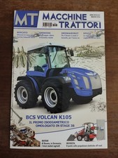 2016 05 MACCHINE TRATTORI MAGGIO 2016 N.161 ANNO XVI BCS VOLCAN K105