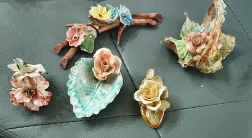 Lotto fiori ceramica - fiori,