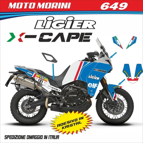 Moto morini cape - 650, adesivi
