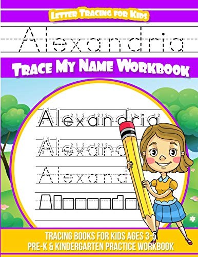 Alexandria letter tracing - alexandria,