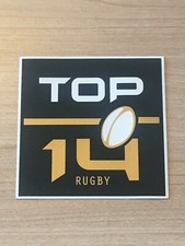Patch Badge officiel TOP14 maillot Rugby saison 2020-2026 vendeur pro