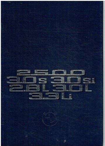 Bmw serie 2500 - e3, 3.0si