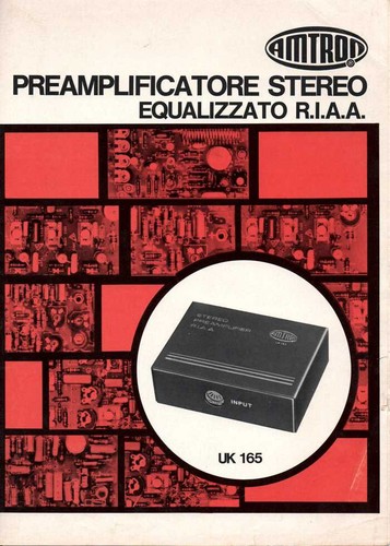 Amtron 165 preamplificatore - amtron, uk