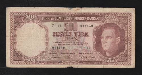 Turchia 500 lire - turchia,,