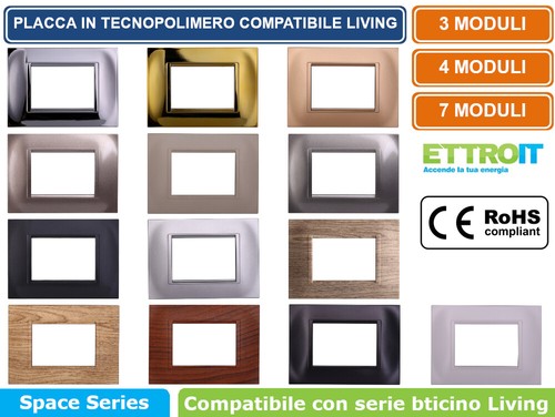 Placche tecnopolimero 4 7 - in,