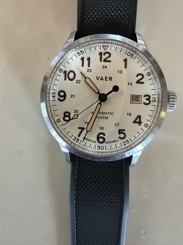 Orologio vaer field bianco - vaer,